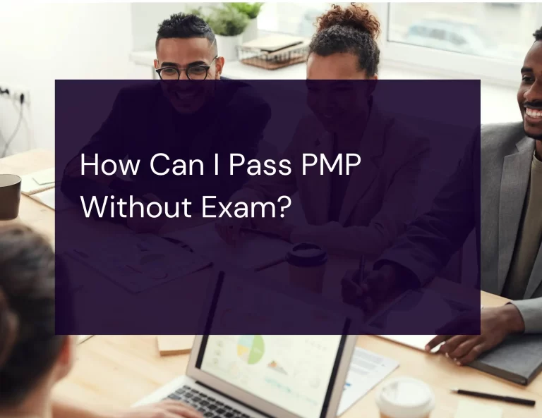 Read more about the article How Can I Pass PMP Without Exam?